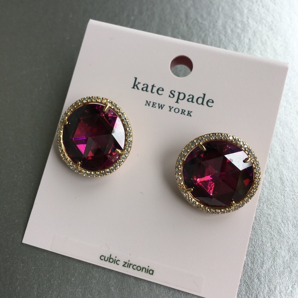 NWT Kate Spade She Has Spark Stud Earrings - Picture 6 of 9